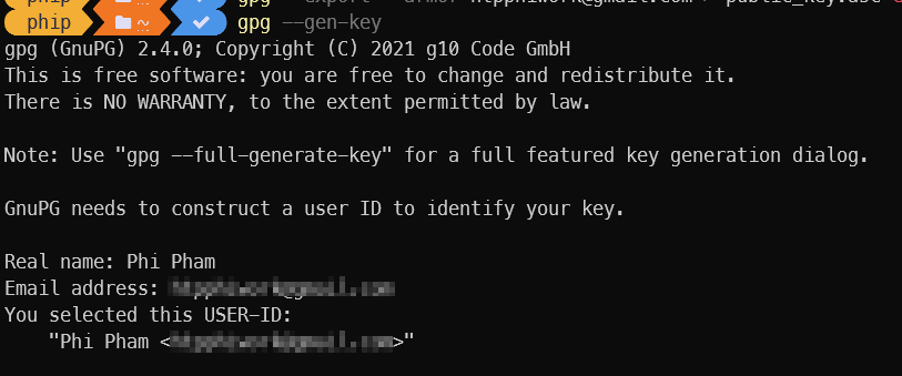 Configure GPG To Sign GIT Commits In Windows